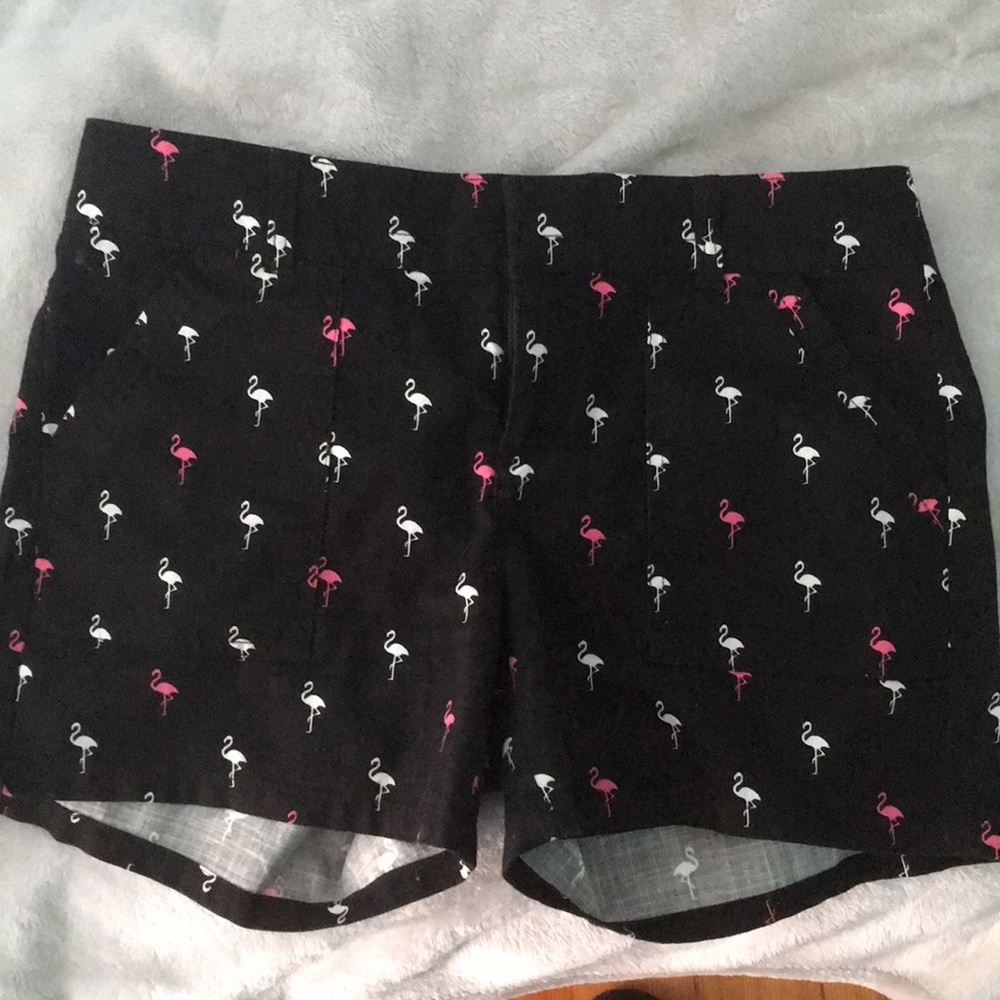 Banana Republic flamingo shorts